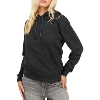 Brave Soul Dames/Dames Trekkoordhoodie (Houtskool) 46 Brave Soul Dames/Dames Trekkoordhoodie (Houtskool) 46