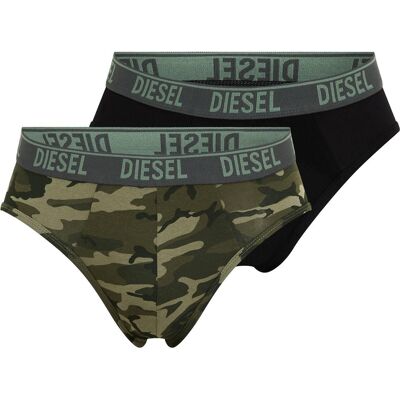 Diesel Dames Camouflage Strings (Verpakking van 3) (Camouflage Groen/Zwart) M Diesel Dames Camouflage Strings (Verpakking van 3) (Camouflage Groen/Zwart) M
