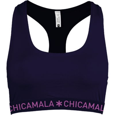 Muchachomalo Chicamala Racerback - Dames Sportbh M Muchachomalo Chicamala Racerback - Dames Sportbh M