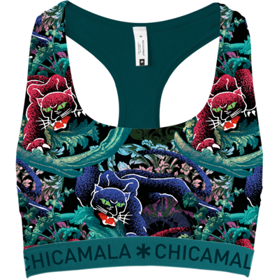 Muchachomalo Chicamala Racerback - Dames Sportbh S Muchachomalo Chicamala Racerback - Dames Sportbh S