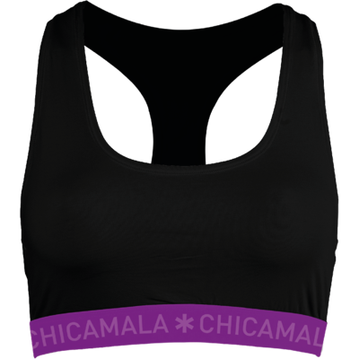 Muchachomalo Chicamala Racerback - Dames Sportbh M Muchachomalo Chicamala Racerback - Dames Sportbh M