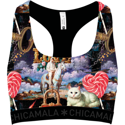 Muchachomalo Chicamala Racerback - Dames Sportbh S Muchachomalo Chicamala Racerback - Dames Sportbh S