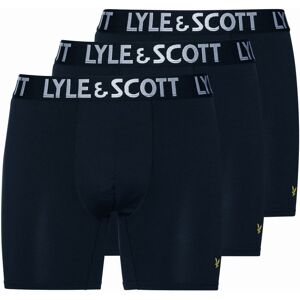 Lyle & Scott Onderbroeken Elton 3-Pack Boxers Blauw S Lyle & Scott Onderbroeken Elton 3-Pack Boxers Blauw S