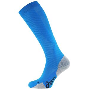Asics Logo Compression Support Medium Heren Blauwe Sokken M Asics Logo Compression Support Medium Heren Blauwe Sokken M