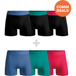 Muchachomalo Heren Boxershorts - 3+3 Pack - Mannen Onderbroeken M Muchachomalo Heren Boxershorts - 3+3 Pack - Mannen Onderbroeken M
