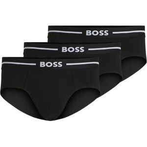 Boss herenboxershorts (3 stuks) met logo op de tailleband in zwart. XL Boss herenboxershorts (3 stuks) met logo op de tailleband in zwart. XL