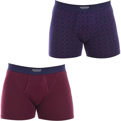 Abanderado Set van 2 Ocean boxers, model A5398 voor heren. Comfort en stijl in ademende stof. M Abanderado Set van 2 Ocean boxers, model A5398 voor heren. Comfort en stijl in ademende stof. M