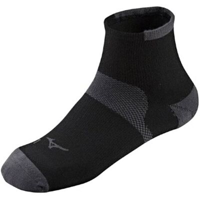 Mizuno Race Low Heren Zwart/Grijs Hardloopsokken M Mizuno Race Low Heren Zwart/Grijs Hardloopsokken M