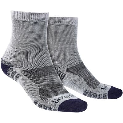 Bridgedale - Heren Wandelsokken Lichtgewicht Merino - Zilver / Marineblauw 40 - 42 Bridgedale - Heren Wandelsokken Lichtgewicht Merino - Zilver / Marineblauw 40 - 42