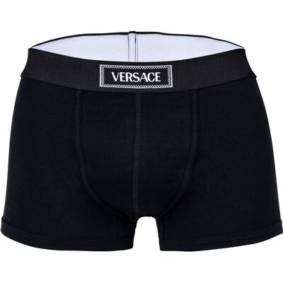 Versace Korte Trunk Jersey Katoen Topeka+Elastische Canete Logo Boxer Shorts S Versace Korte Trunk Jersey Katoen Topeka+Elastische Canete Logo Boxer Shorts S