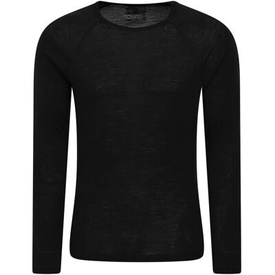 Mountain Warehouse Merino wollen thermo heren (Zwart) 2XS Mountain Warehouse Merino wollen thermo heren (Zwart) 2XS