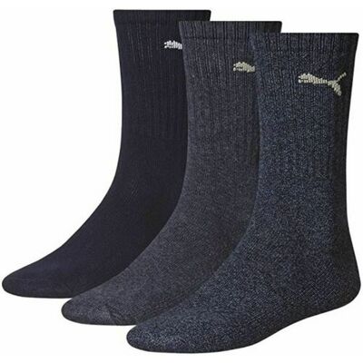 Puma Unisex Sportsokken voor volwassenen (set van 3 stuks) (Marine) 40 - 42 Puma Unisex Sportsokken voor volwassenen (set van 3 stuks) (Marine) 40 - 42