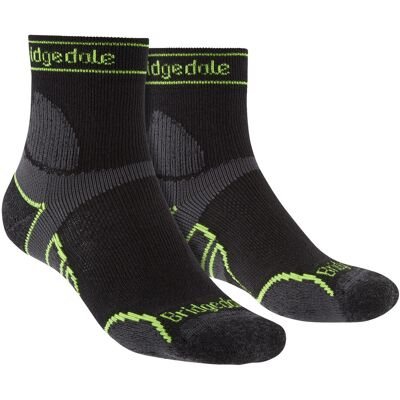 Bridgedale - Heren Hardloopsokken van Lichtgewicht Merinowol - Zwart 46 - 48 Bridgedale - Heren Hardloopsokken van Lichtgewicht Merinowol - Zwart 46 - 48