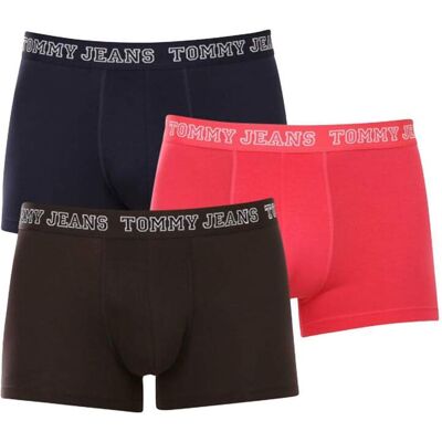 Heren Tommy Hilfiger 3-Pack Varsity Trunk Boxershorts in Meerdere Kleuren S Heren Tommy Hilfiger 3-Pack Varsity Trunk Boxershorts in Meerdere Kleuren S