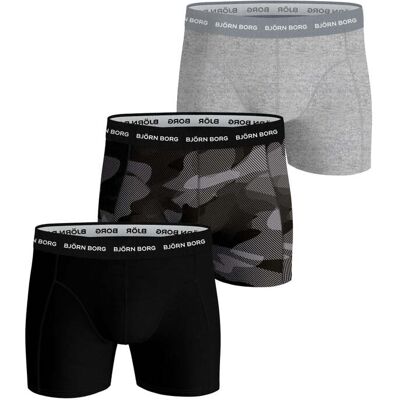 Bjorn Borg 3-pack essentiële boxershorts voor heren S Bjorn Borg 3-pack essentiële boxershorts voor heren S