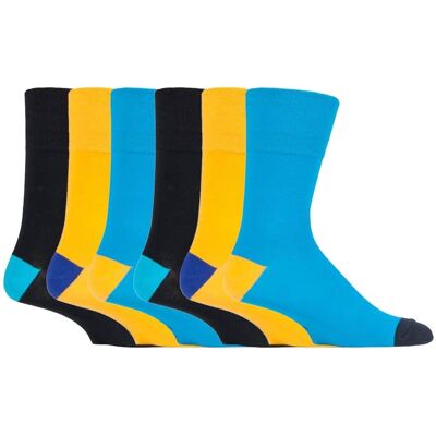 Gentle Grip 6 paar sokken zonder elastiek herensokken met zachte grip 39-45 Uk - MGG561 39 - 45 Gentle Grip 6 paar sokken zonder elastiek herensokken met zachte grip 39-45 Uk - MGG561 39 - 45