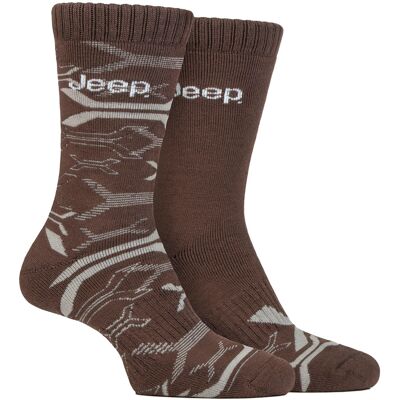 Heren Bamboe Werkboot Sokken Jeep Zachte en Ademend Dikke Zware Kussensokken, Gebreide Ribbelstijl Wandelsokken - Khaki / Steen 39 - 45 Heren Bamboe Werkboot Sokken Jeep Zachte en Ademend Dikke Zware Kussensokken, Gebreide Ribbelstijl Wandelsokken - Khaki / Steen 39 - 45