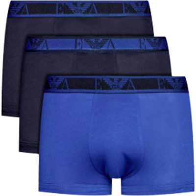 Emporio Armani Boxer Pack voor heren x3 onbewerkt logo S Emporio Armani Boxer Pack voor heren x3 onbewerkt logo S