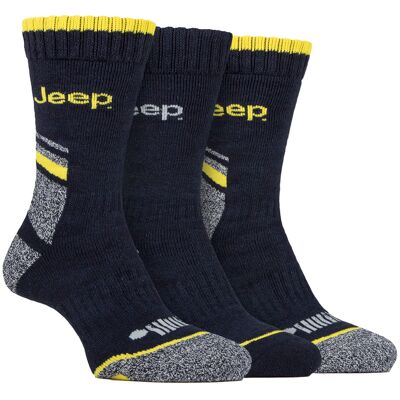 Heren Heavy Duty Werksokken met Boogondersteuning Jeep Volledige Kussen High-Performance Katoenen Bocksokken met Versterkte Hiel en Teen - Marineblauw / Grijs 39 - 45 Heren Heavy Duty Werksokken met Boogondersteuning Jeep Volledige Kussen High-Performance Katoenen Bocksokken met Versterkte Hiel en Teen - Marineblauw / Grijs 39 - 45