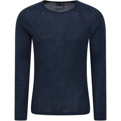 Mountain Warehouse Merino wollen thermo heren (Marine) 2XS Mountain Warehouse Merino wollen thermo heren (Marine) 2XS
