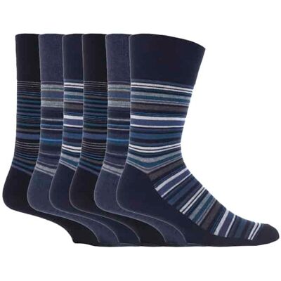 Gentle Grip Set van 6 sokken zonder elastiek herensokken met zachte grip 46-50 EU - SOMRJ49 46 - 48 Gentle Grip Set van 6 sokken zonder elastiek herensokken met zachte grip 46-50 EU - SOMRJ49 46 - 48
