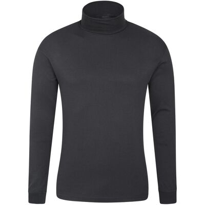 Mountain Warehouse Heren Meribel Katoenen Thermo Top (Zwart) L Mountain Warehouse Heren Meribel Katoenen Thermo Top (Zwart) L