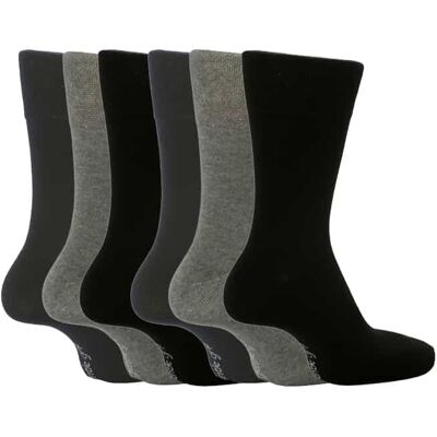 Gentle Grip Set van 6 sokken zonder elastiek herensokken met zachte grip 46-50 EU - SOMRJ Bng 46 - 48 Gentle Grip Set van 6 sokken zonder elastiek herensokken met zachte grip 46-50 EU - SOMRJ Bng 46 - 48