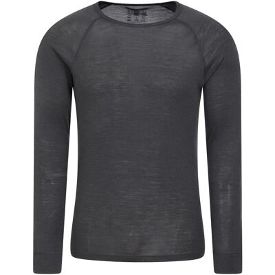 Mountain Warehouse Merino wollen thermo heren (Grijs) 4XL Mountain Warehouse Merino wollen thermo heren (Grijs) 4XL