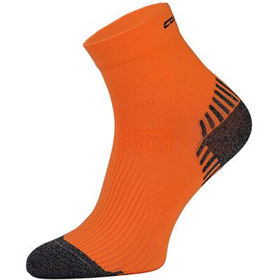 Comodo - Laag uitgesneden hardloopsokken voor enkels - Neon Oranje 40 - 42 Comodo - Laag uitgesneden hardloopsokken voor enkels - Neon Oranje 40 - 42