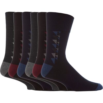 Gentle Grip Set van 6 sokken zonder elastiek herensokken met zachte grip 46-50 EU - SOMRJ34 46 - 48 Gentle Grip Set van 6 sokken zonder elastiek herensokken met zachte grip 46-50 EU - SOMRJ34 46 - 48