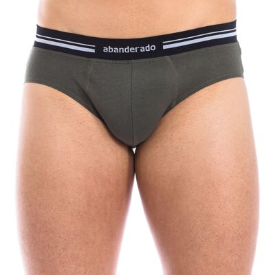 Abanderado Slip van ademende stof, anatomische voorkant, model A077H voor mannen. Superieur comfort en pasvorm. M Abanderado Slip van ademende stof, anatomische voorkant, model A077H voor mannen. Superieur comfort en pasvorm. M