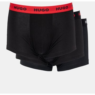 HUGO 3-Pak Heren Boxershorts met Gekleurde Taillebanden L HUGO 3-Pak Heren Boxershorts met Gekleurde Taillebanden L
