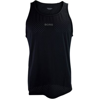 Bjorn Borg Hardloop Ademend en Lichtgewicht Geperforeerd Mouwloos Tanktop voor Mannen XL Bjorn Borg Hardloop Ademend en Lichtgewicht Geperforeerd Mouwloos Tanktop voor Mannen XL