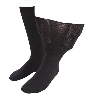 IOMI 1 Pack Extra Brede Losse Fit Katoenen Oedeem Sokken voor Opgezette Enkels 43 - 45 IOMI 1 Pack Extra Brede Losse Fit Katoenen Oedeem Sokken voor Opgezette Enkels 43 - 45