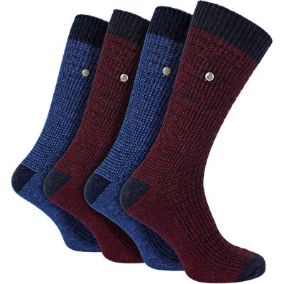 Jeep 4-pack Heren Katoenen Dress Socks Spirit Square Geweven Sokken 39 - 45 Jeep 4-pack Heren Katoenen Dress Socks Spirit Square Geweven Sokken 39 - 45