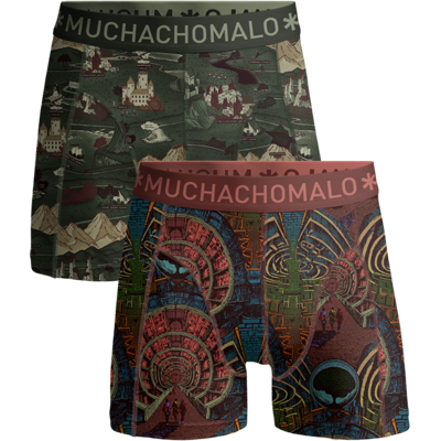 Muchachomalo Jongens Boxershorts - 2 Pack - Boys Onderbroeken 14-15J / 164-170cm Muchachomalo Jongens Boxershorts - 2 Pack - Boys Onderbroeken 14-15J / 164-170cm