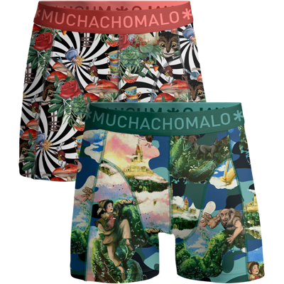 Muchachomalo Jongens Boxershorts - 2 Pack - Boys Onderbroeken 12-13J / 152-158cm Muchachomalo Jongens Boxershorts - 2 Pack - Boys Onderbroeken 12-13J / 152-158cm