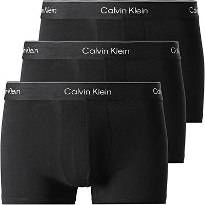 Calvin Klein Onderbroeken 3-Pack Icon Stretch Boxers Zwart XL Calvin Klein Onderbroeken 3-Pack Icon Stretch Boxers Zwart XL