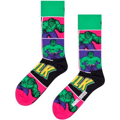 Happy Socks Mannen Marvel The Hulk Novelty Sokken Cadeau Idee 39 - 45 Happy Socks Mannen Marvel The Hulk Novelty Sokken Cadeau Idee 39 - 45