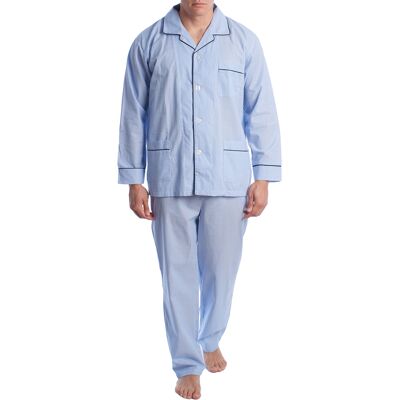 Kisses&Love Katoenen popeline herenpyjama KLP5 L Kisses&Love Katoenen popeline herenpyjama KLP5 L