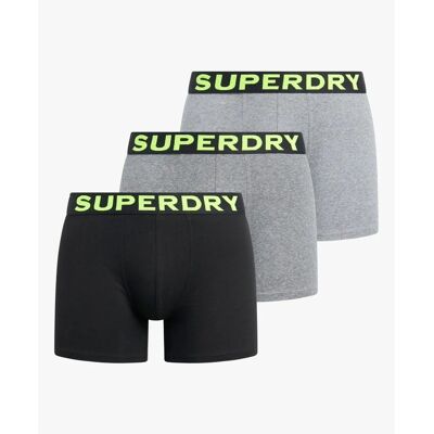 Superdry herenboxershorts, 3-pack, onmisbaar 2XL Superdry herenboxershorts, 3-pack, onmisbaar 2XL
