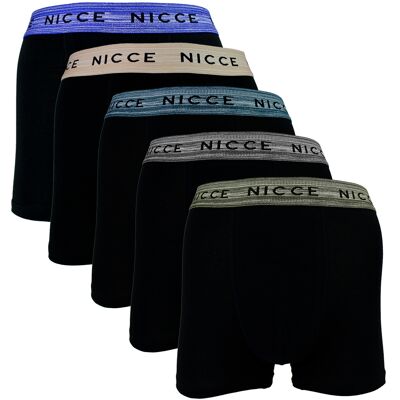Nicce 5 Pack Heren Boxers ADDRE - Zacht Ademend Katoen Dagelijks Ondergoed 2XL Nicce 5 Pack Heren Boxers ADDRE - Zacht Ademend Katoen Dagelijks Ondergoed 2XL
