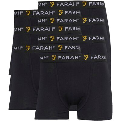 Farah 7-Pack Heren Katoenen Ademend Boxers Ondergoed - Vuson Collectie L Farah 7-Pack Heren Katoenen Ademend Boxers Ondergoed - Vuson Collectie L