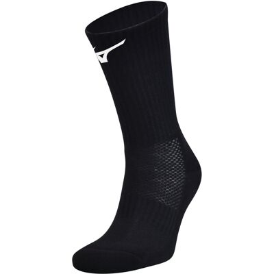 Mizuno Unisex Volwassen Bemanningsleden Sokken (Pakket van 3) (Zwart) Mizuno Unisex Volwassen Bemanningsleden Sokken (Pakket van 3) (Zwart)