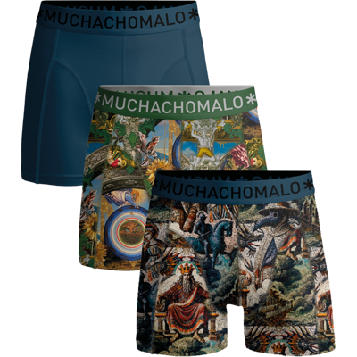 Muchachomalo Heren Boxershorts - 3-Pack - Mannen Onderbroeken L Muchachomalo Heren Boxershorts - 3-Pack - Mannen Onderbroeken L