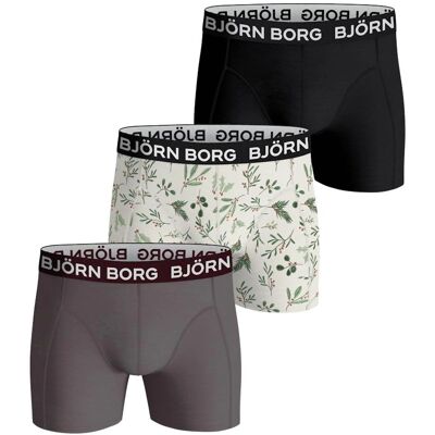 Bjorn Borg Björn Borg Onderbroeken 3-Pack Kerst Giftbox Multi S Bjorn Borg Björn Borg Onderbroeken 3-Pack Kerst Giftbox Multi S