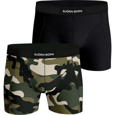 Bjorn Borg Björn Borg Onderbroeken 2-Pack Premium Boxers Multi S Bjorn Borg Björn Borg Onderbroeken 2-Pack Premium Boxers Multi S