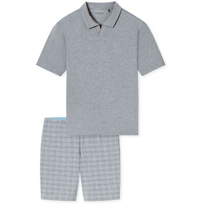 Schiesser Mannen Pyjama Selected Premium Jacquard 52 Schiesser Mannen Pyjama Selected Premium Jacquard 52