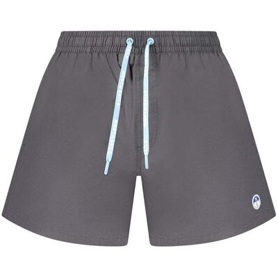 North Sails Zwarte Nylon Heren Zwem Boxer L North Sails Zwarte Nylon Heren Zwem Boxer L