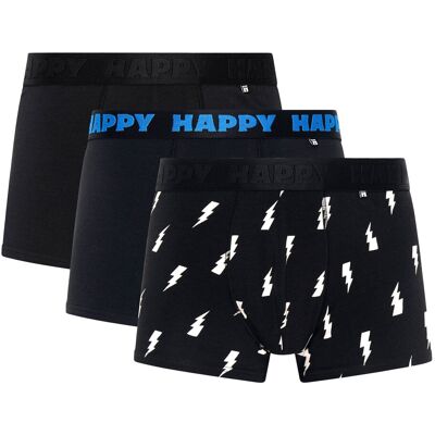 Happy Socks Boxers 3-Pack Boxershorts S Happy Socks Boxers 3-Pack Boxershorts S